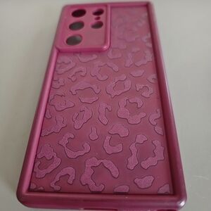 Pink Leopard Pattern Phone Case - Brand Unknown